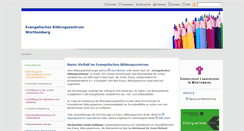 Desktop Screenshot of ebz-wuerttemberg.de